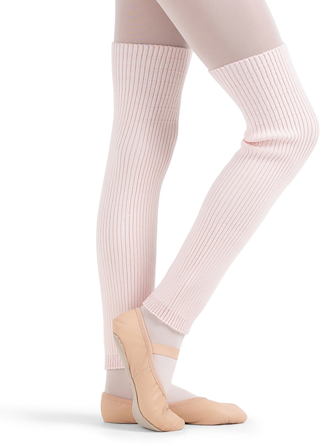 Capezio Girls' 18 in Knit Legwarmers                                                                                             - view number 2
