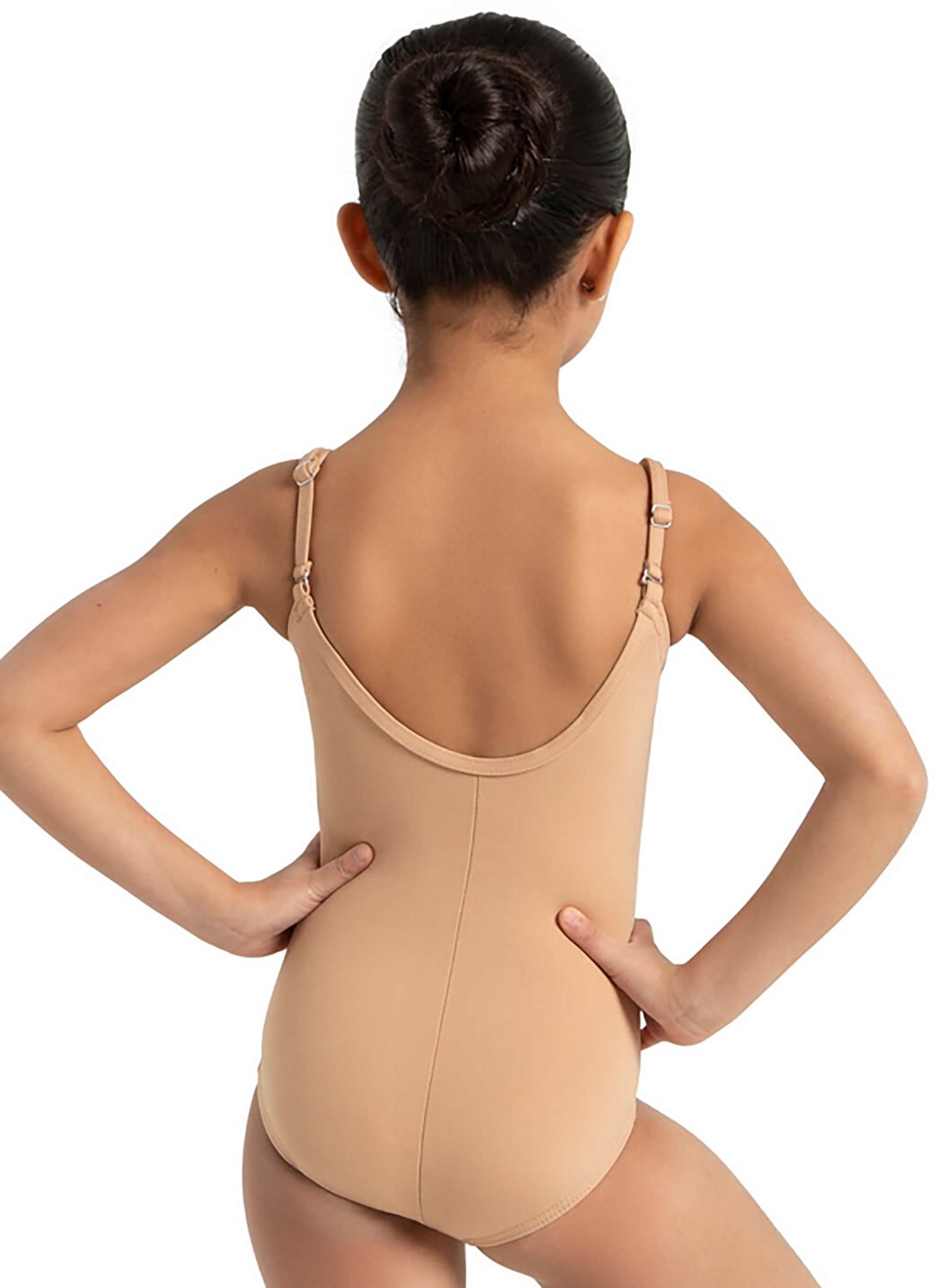 Capezio Girls' Team Basics Camisole Leotard With Adjustable Straps