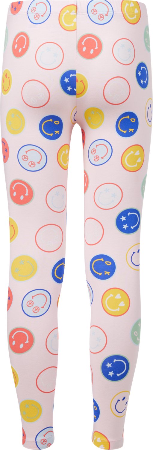BCG Girls' Athletic Printed Cotton Leggings - view number 4