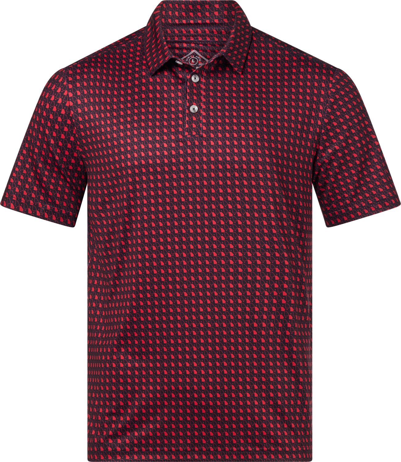 BURLEBO Men's Georgia Performance Polo Shirt - view number 4