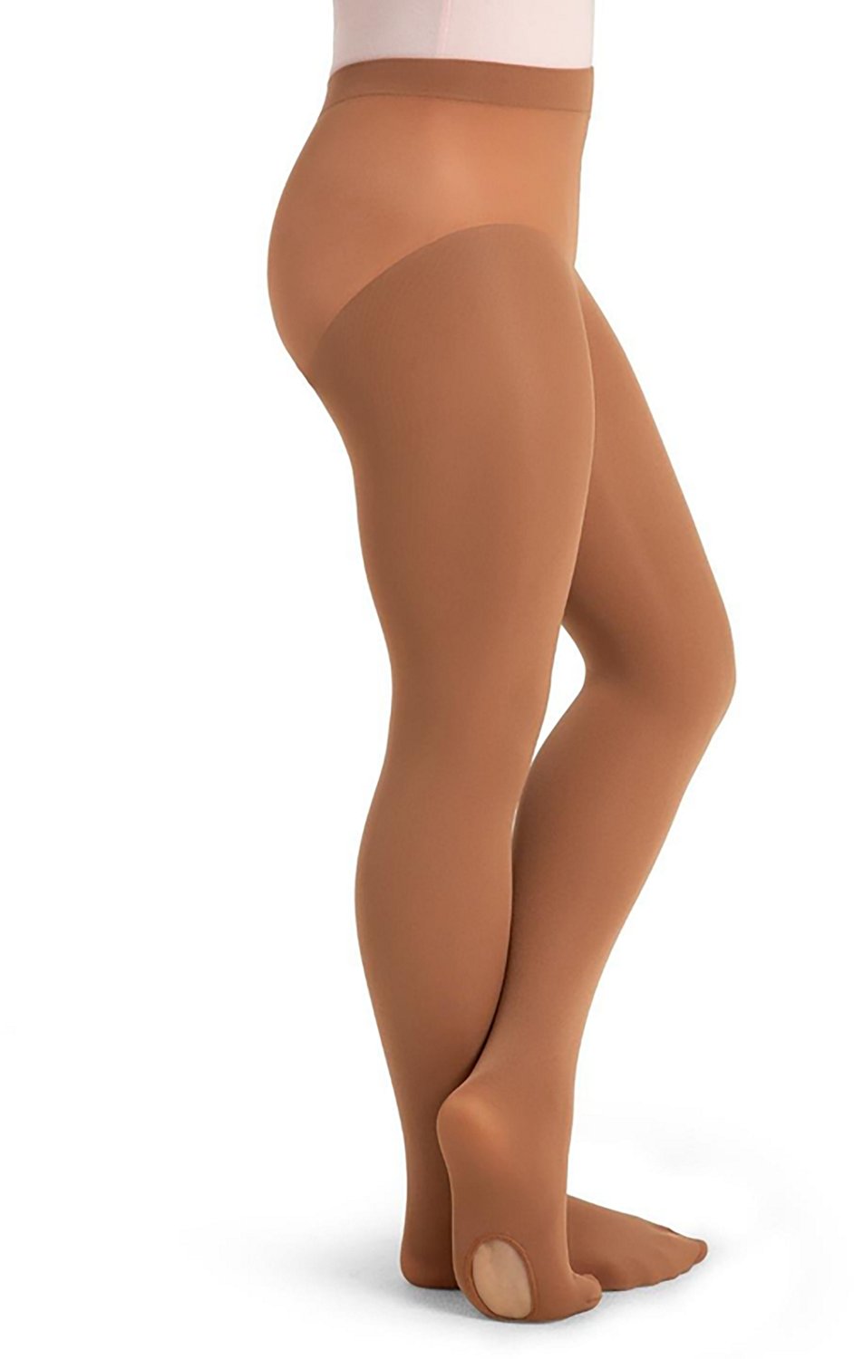 Capezio Girls' Ultra Soft™ Self Knit Waistband Transition Tight™                                                             - view number 1