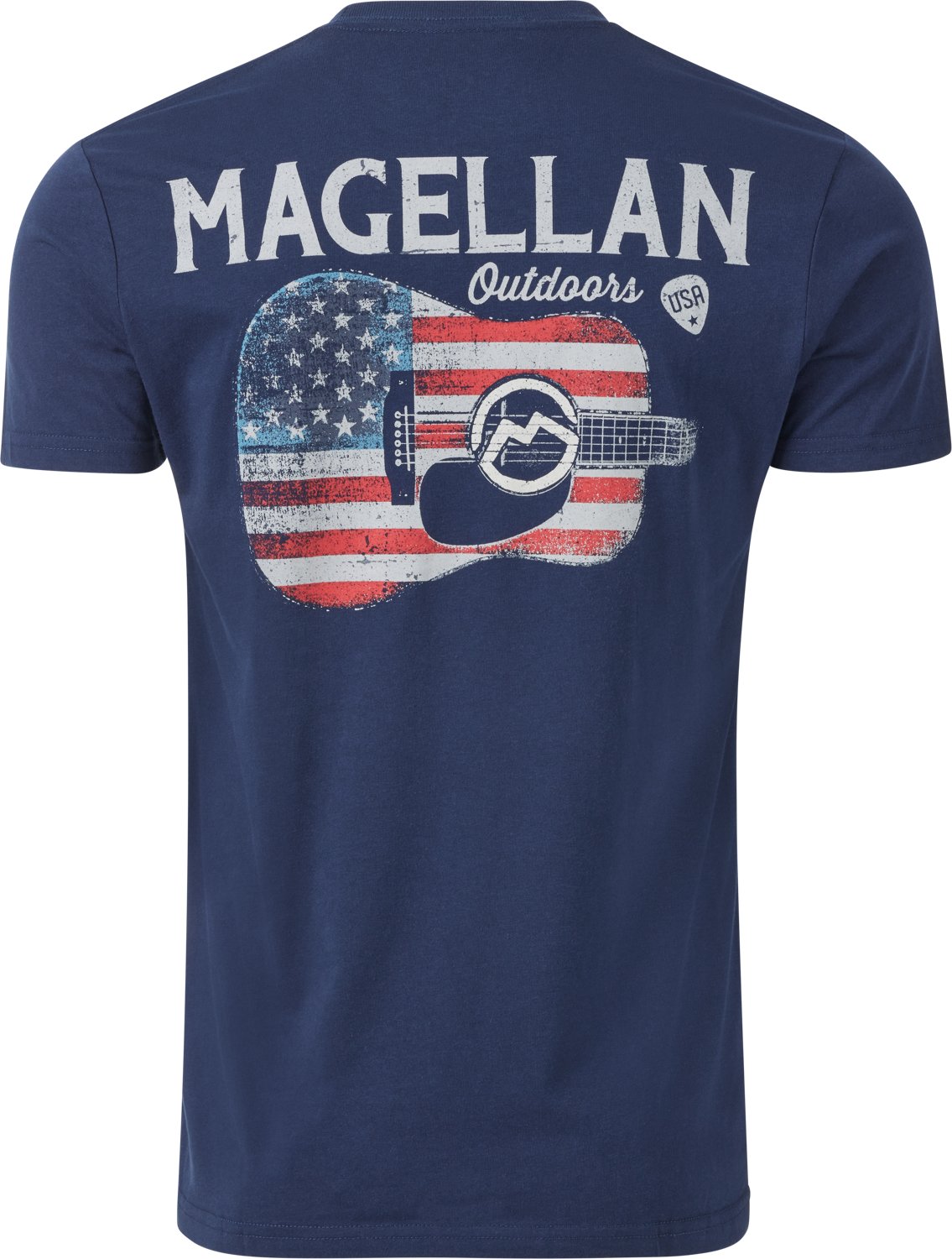 Magellan Outdoors Men's Guitar USA T-shirt