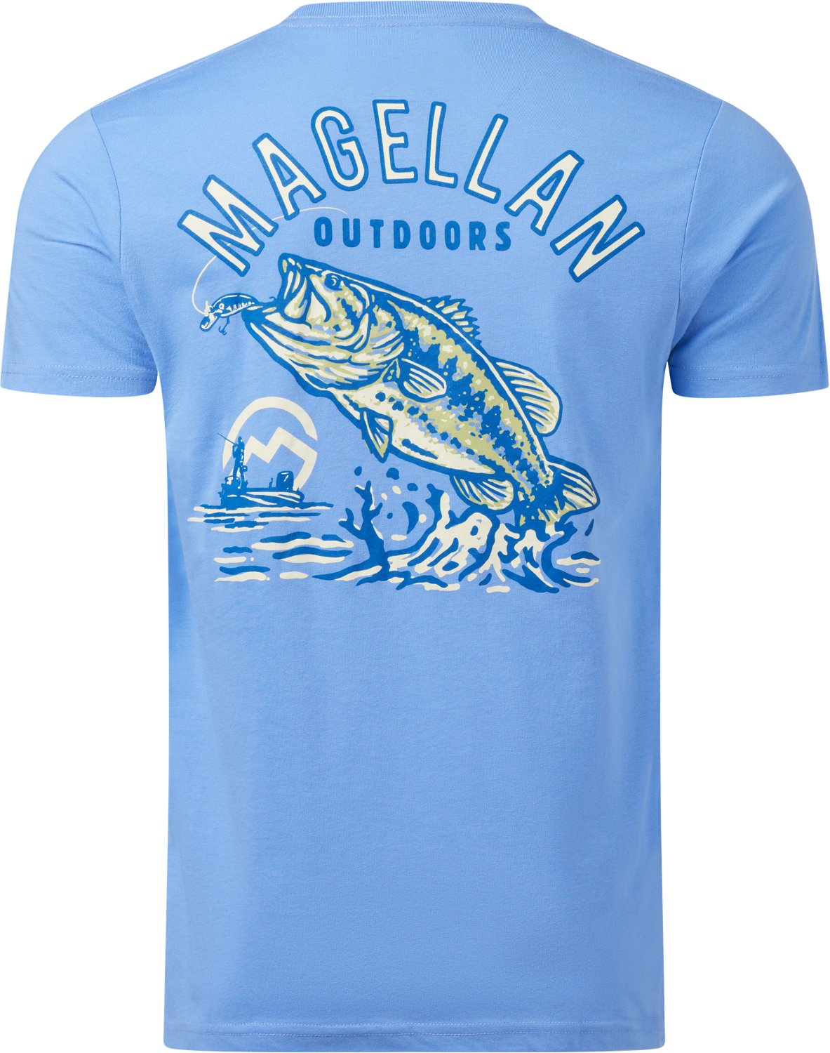 Magellan Outdoors Men's Vintage Bass T-shirt - view number 4