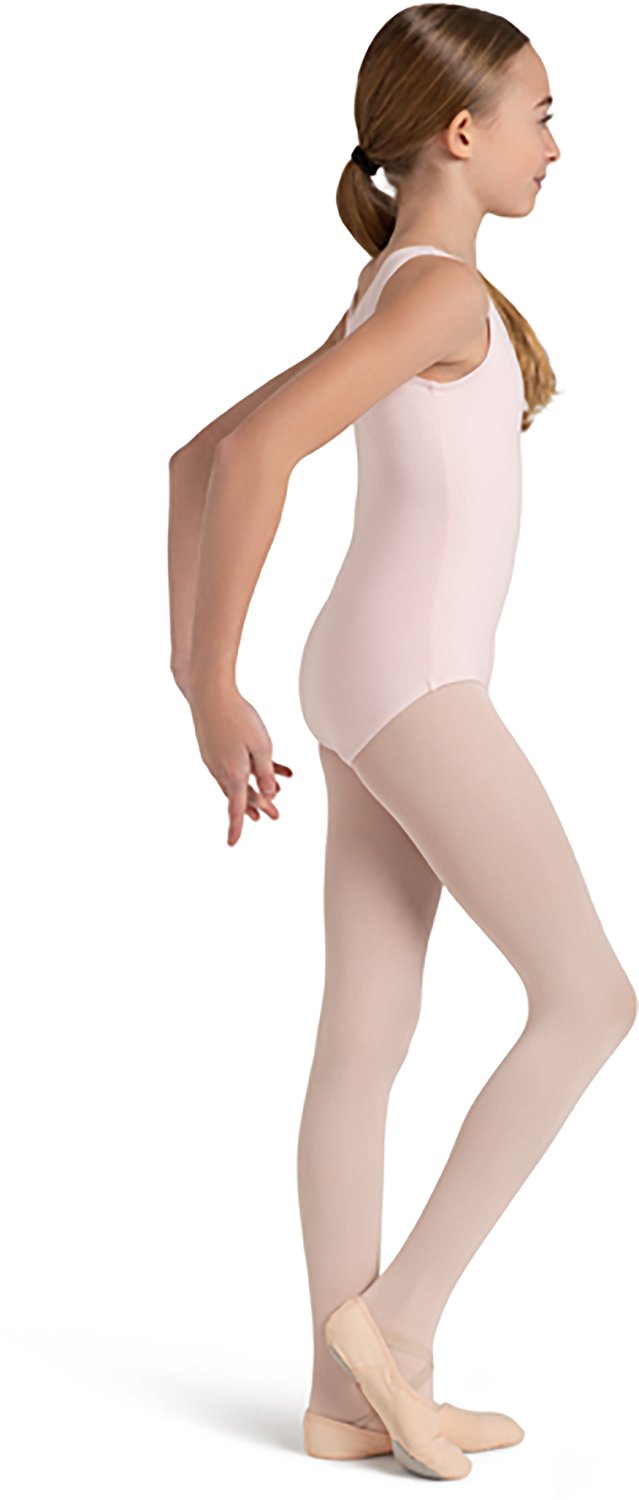 Capezio Girls' High Neck Tank Leotard                                                                                            - view number 2