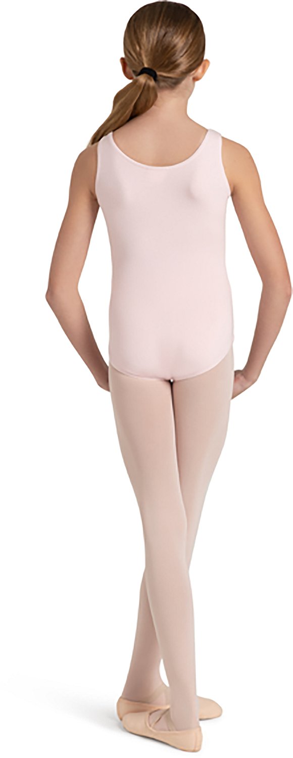 Capezio Girls' High Neck Tank Leotard                                                                                            - view number 3