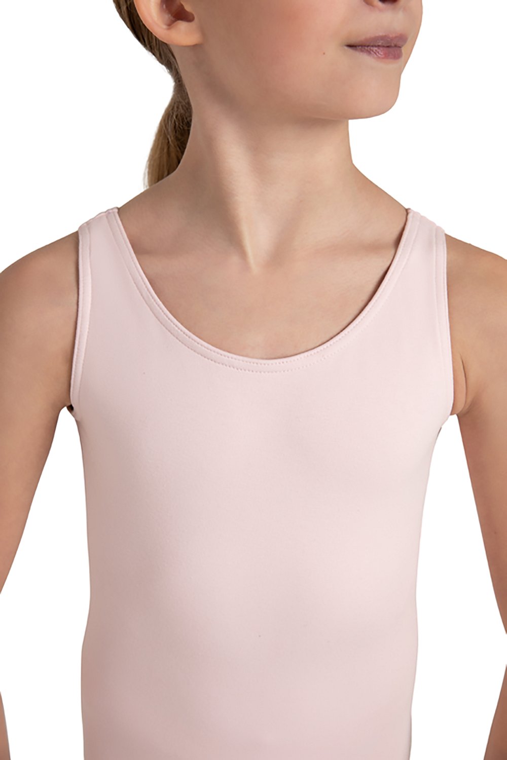 Capezio Girls' High Neck Tank Leotard                                                                                            - view number 4