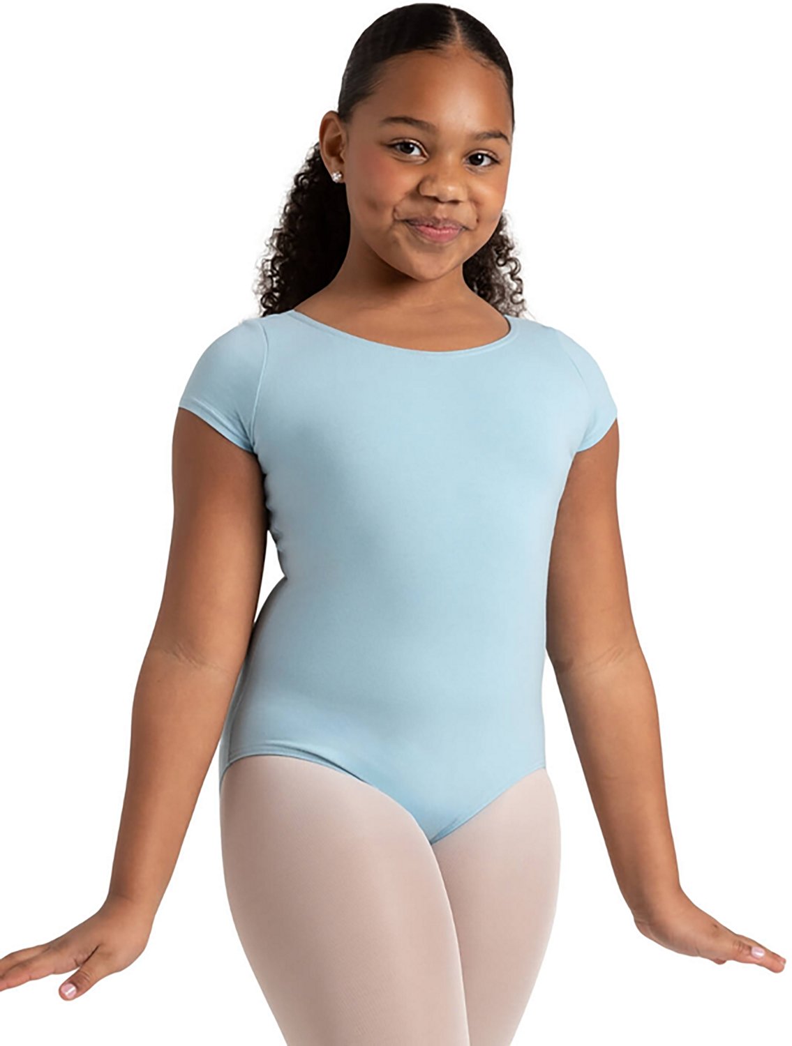 Capezio Girls' Short Sleeve Leotard