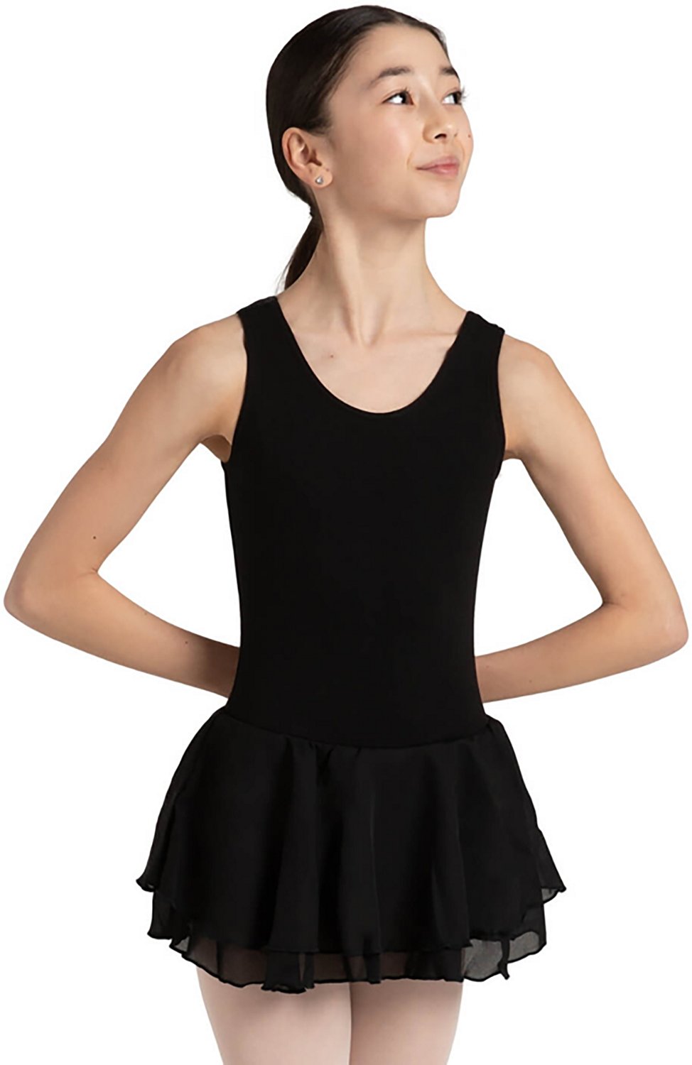 Capezio Girls' Double Layer Skirt Tank Dress                                                                                     - view number 1