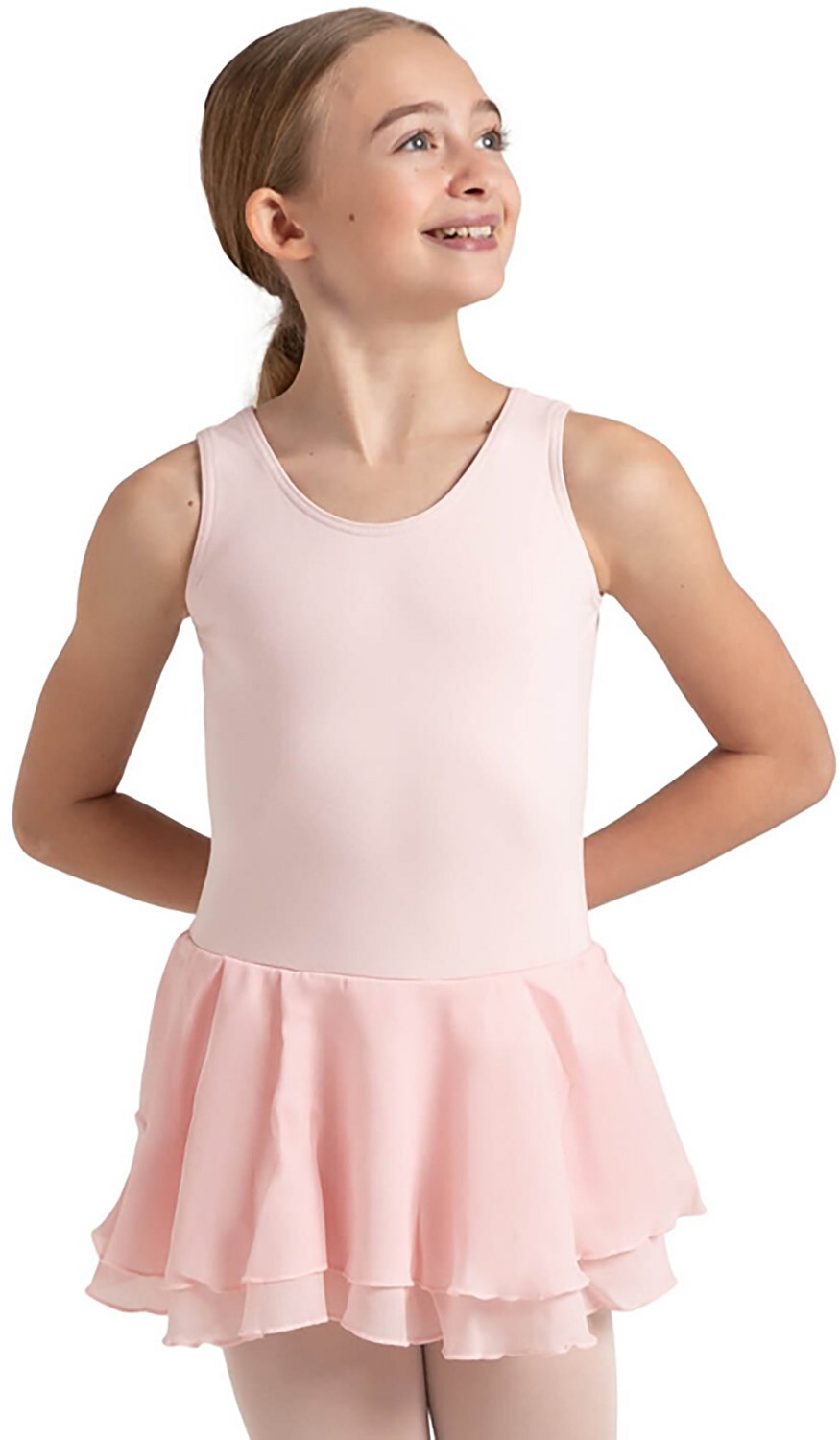Capezio Girls' Double Layer Skirt Tank Dress                                                                                     - view number 1