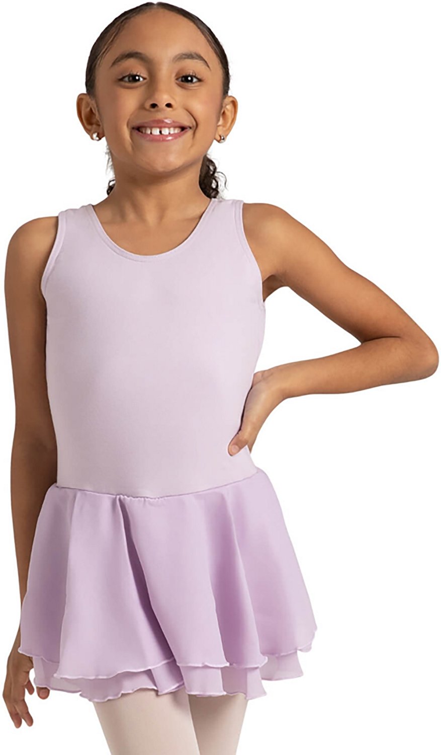 Capezio Girls' Double Layer Skirt Tank Dress                                                                                     - view number 1
