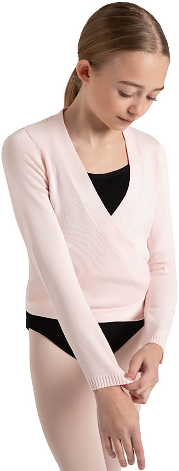 Capezio Girls' Wrap Sweater                                                                                                      - view number 1