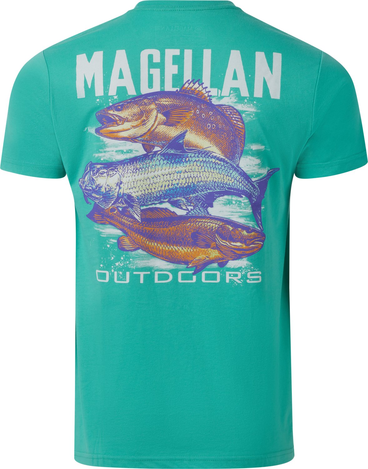 Magellan Outdoors Men's Saltwater Collage T-shirt - view number 3