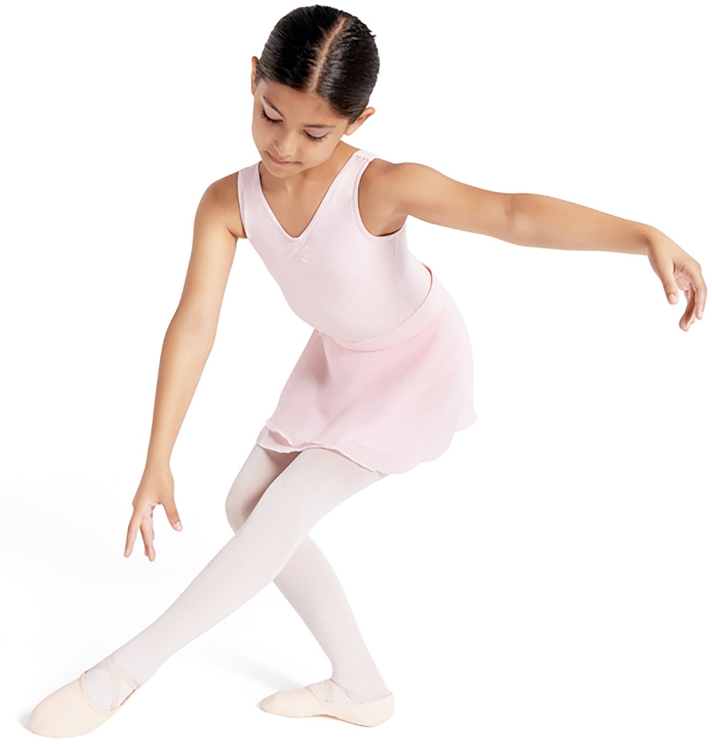 Capezio Girls' Studio Collection Pull On Skirt                                                                                   - view number 2