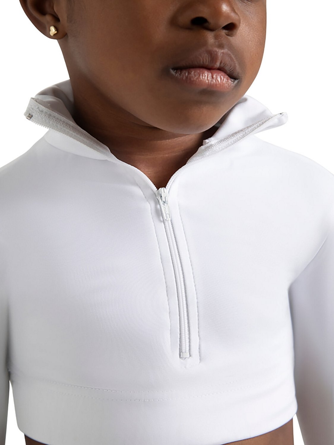 Capezio Girls' Team Basics Turtleneck Long Sleeve Top                                                                            - view number 3