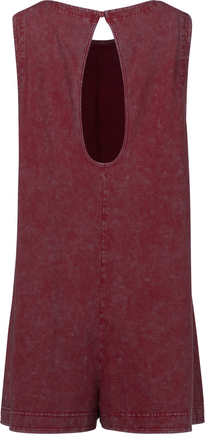 Jadelynn Brooke Women's Mineral Wash Tailgate Romper - view number 2