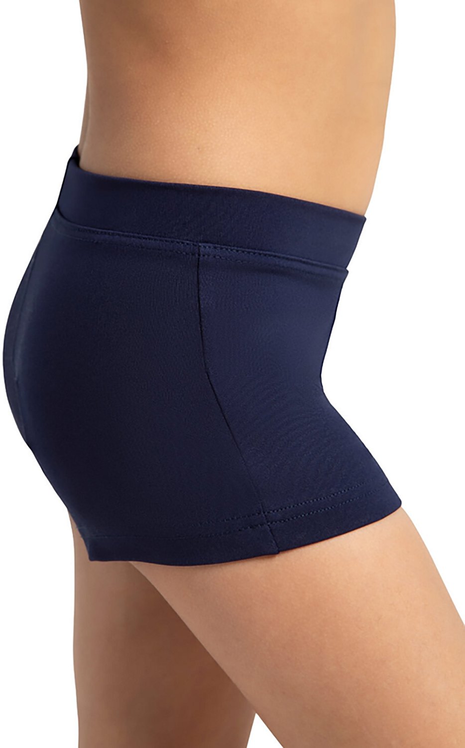 Capezio Girls' Team Basics Boy Cut Low Rise Short                                                                                - view number 3