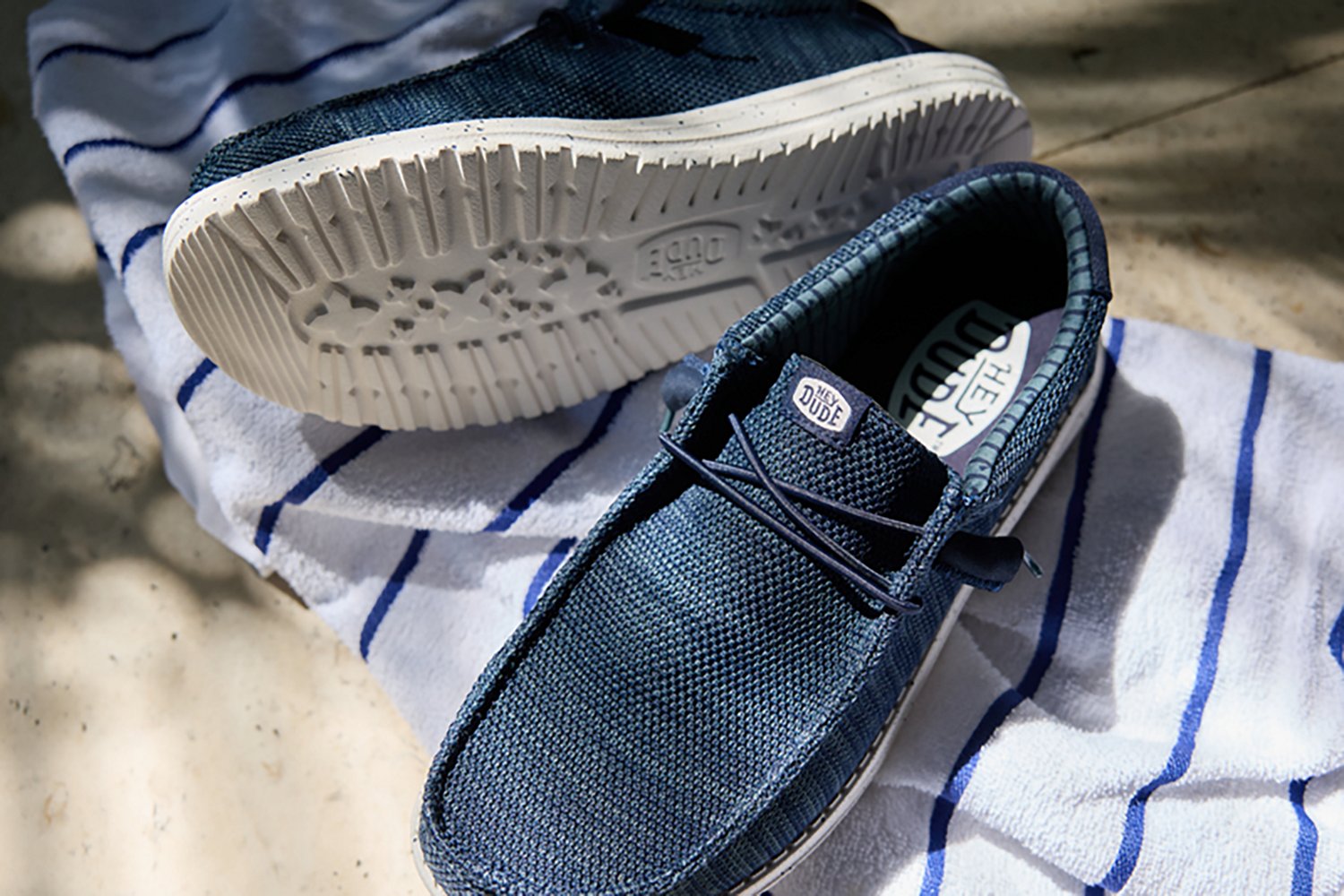 HEYDUDE Mens' Wally Stretch Mesh Shoes - view number 7