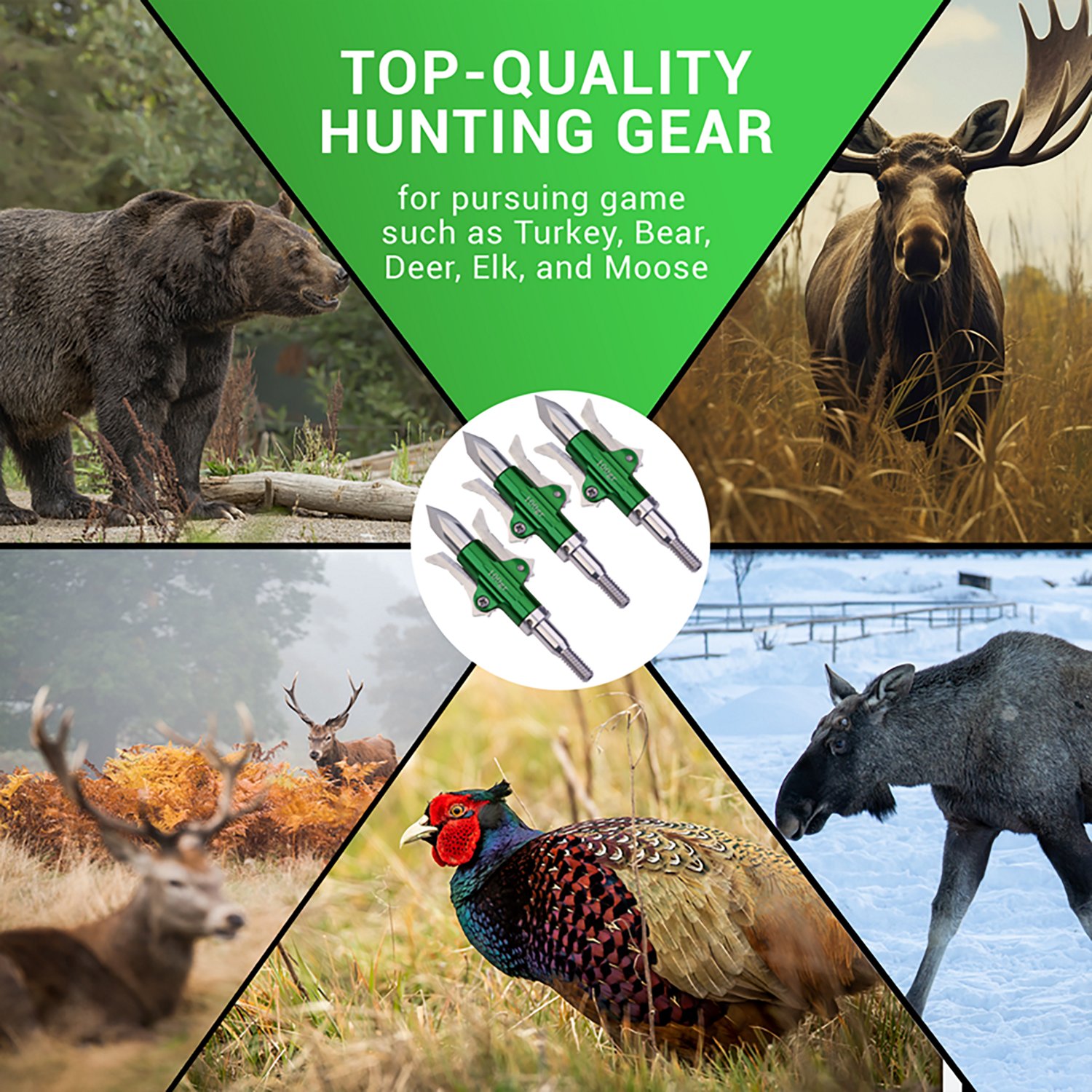 Rexpid III 100 Grain Mechanical Broadheads 3-Pack                                                                                - view number 6