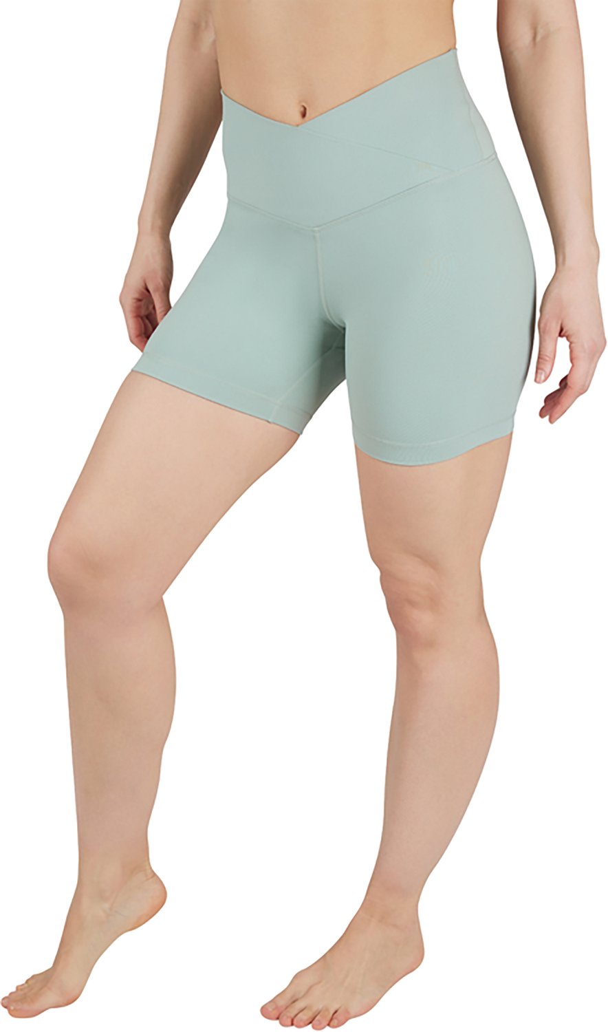 90 Degree by Reflex Women's Lux Crossover and Classic Bike Shorts 5 in 2-Pack - view number 2