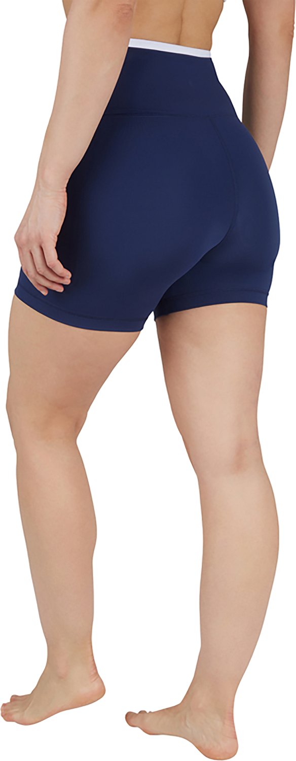 90 Degree by Reflex Women's Lux Crossover High Waist Bike Shorts 5 in 2-Pack - view number 5