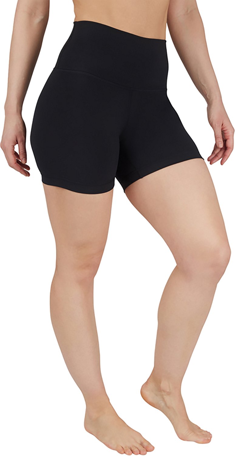 90 Degree by Reflex Women's Lux Crossover High Waist Bike Shorts 5 in 2-Pack - view number 2