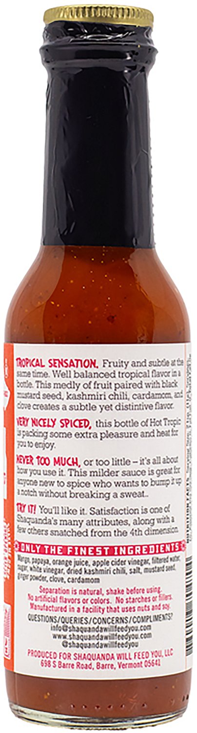 Heatonist Hot Ones Shaquanda Hot Tropic 5 oz Sauce                                                                               - view number 3