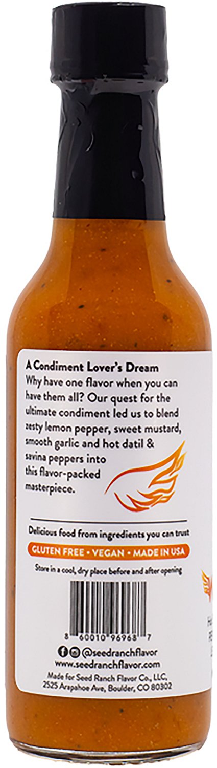 Heatonist Hot Ones Seed Ranch Flavor Co Just Wingin It 5 oz Sauce                                                                - view number 3
