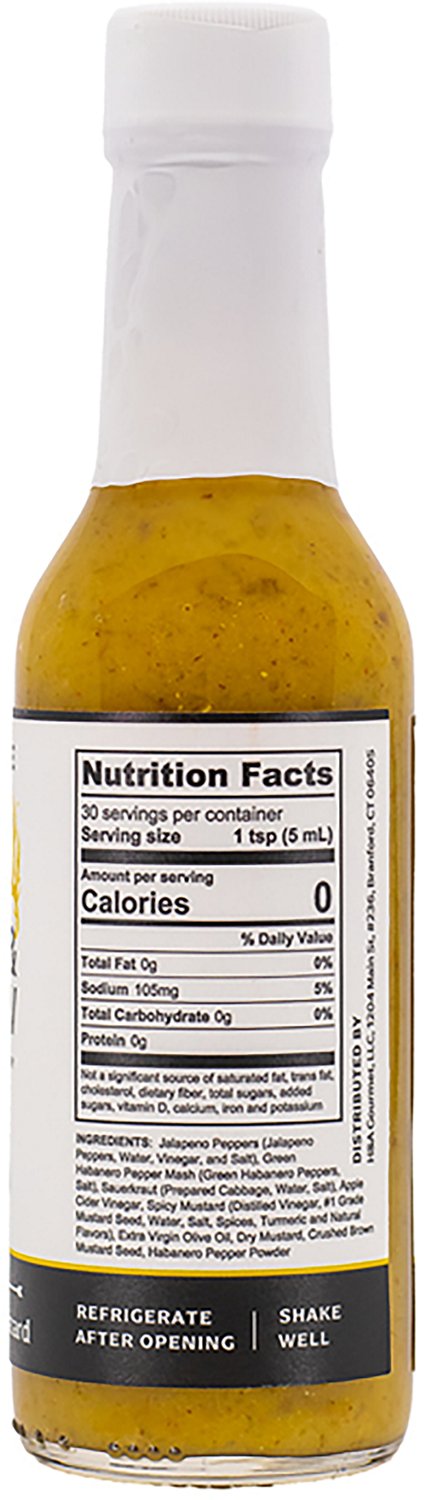 Heatonist Hot Ones Hook & Arrow Spicer Sauerkraut & Mustard 5 oz Sauce - view number 2