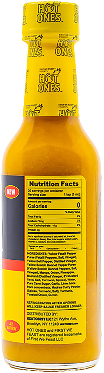 Heatonist Hot Ones Tropical Amarillo 5 oz Sauce                                                                                  - view number 2