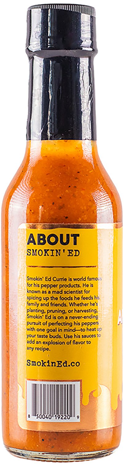 Heatonist Hot Ones Puckerbutt Pepper Co Aprichot 5 oz Bottle                                                                     - view number 3