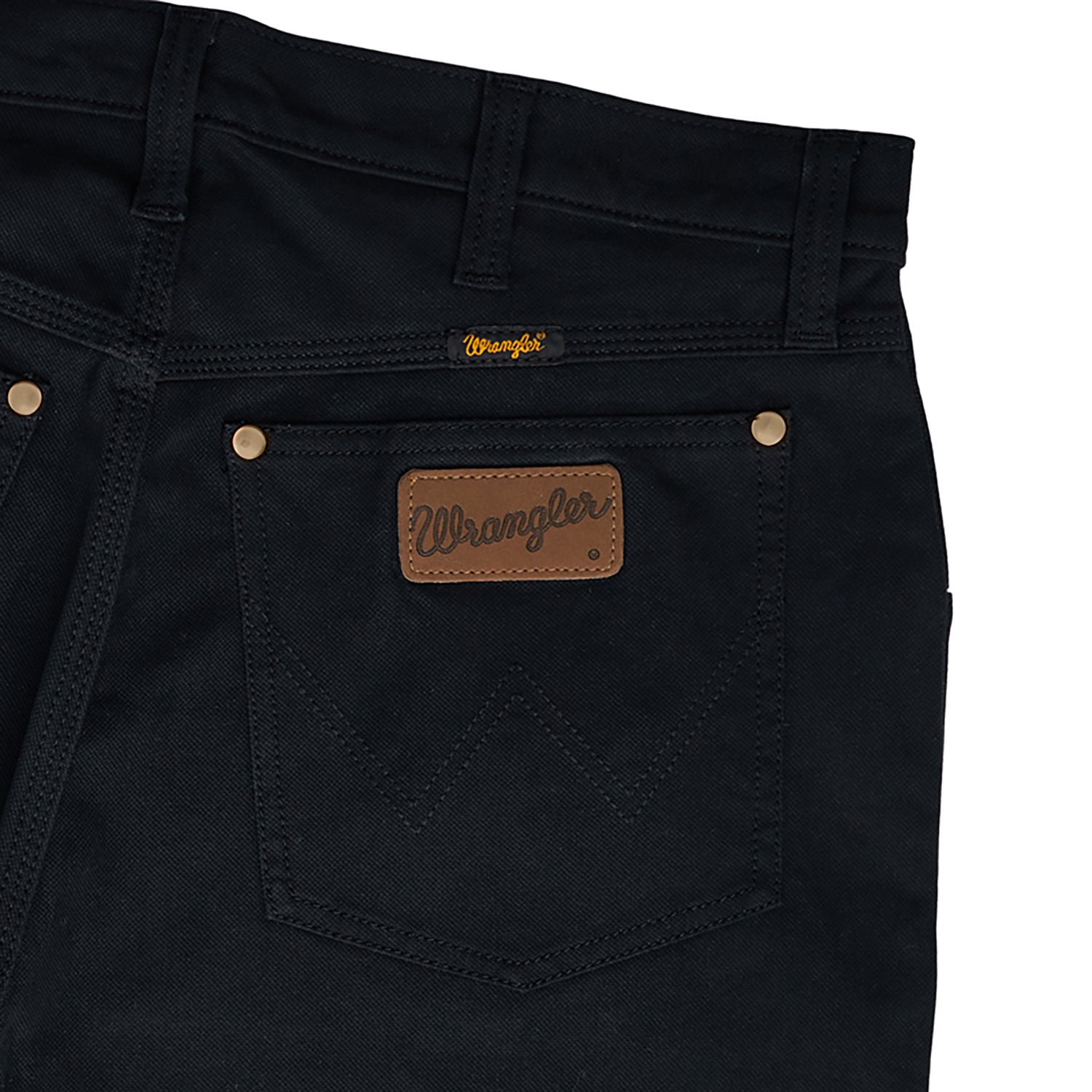 Wrangler Men's Premium Performance Tough Comfort Cowboy Cut Regular Fit Canvas Jeans - view number 6