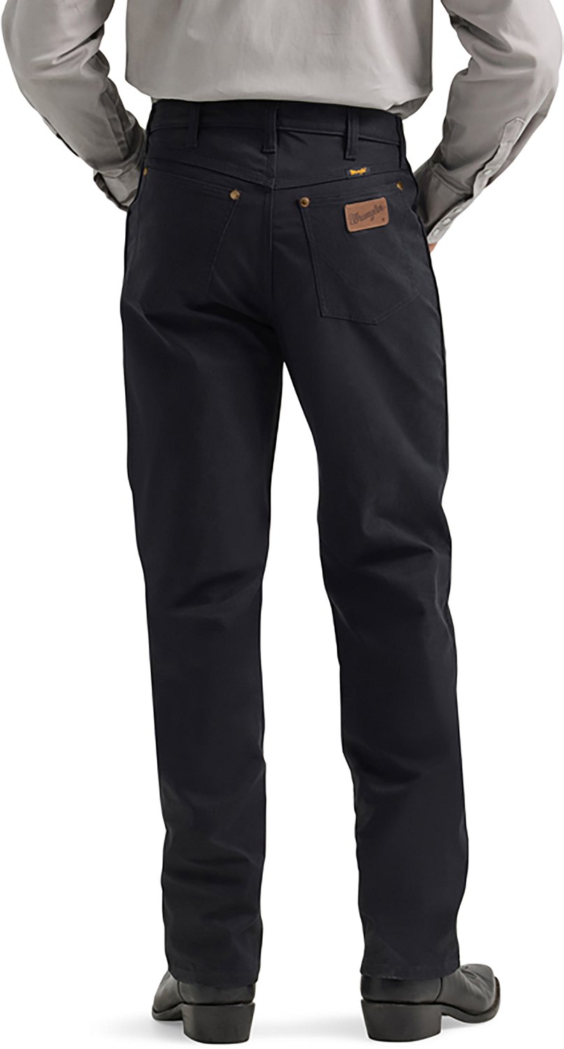 Wrangler Men's Premium Performance Tough Comfort Cowboy Cut Regular Fit Canvas Jeans - view number 2