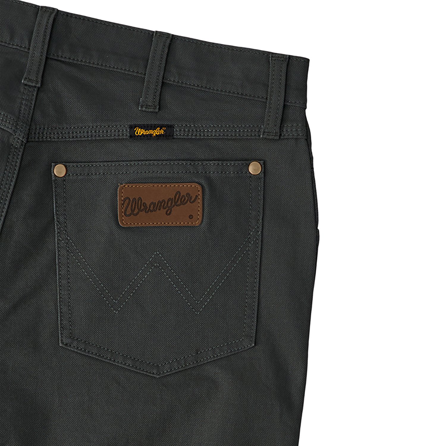 Wrangler Men's Premium Performance Tough Comfort Cowboy Cut Regular Fit Canvas Jeans - view number 7