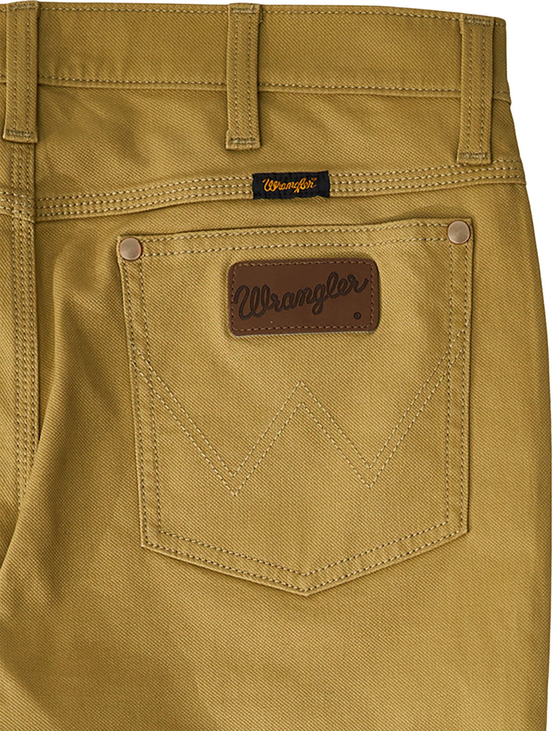 Wrangler Men's Premium Performance Tough Comfort Cowboy Cut Regular Fit Canvas Jeans - view number 6