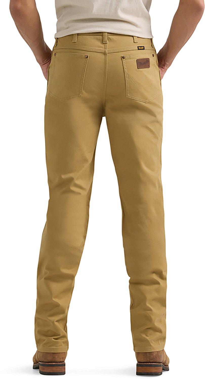 Wrangler Men's Premium Performance Tough Comfort Cowboy Cut Regular Fit Canvas Jeans - view number 2