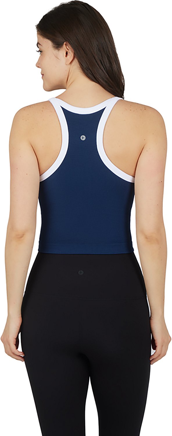 90 Degree by Reflex Women's Ribbed Seamless Lucia Tank Top 2-Pack