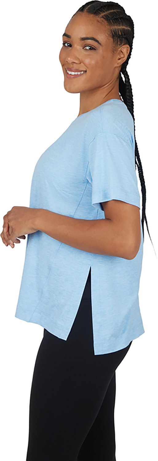 90 Degree By Reflex Women's Super Soft Echo High Low Boxy Meet and Greet Short Sleeve T-shirts 2-Pack - view number 3