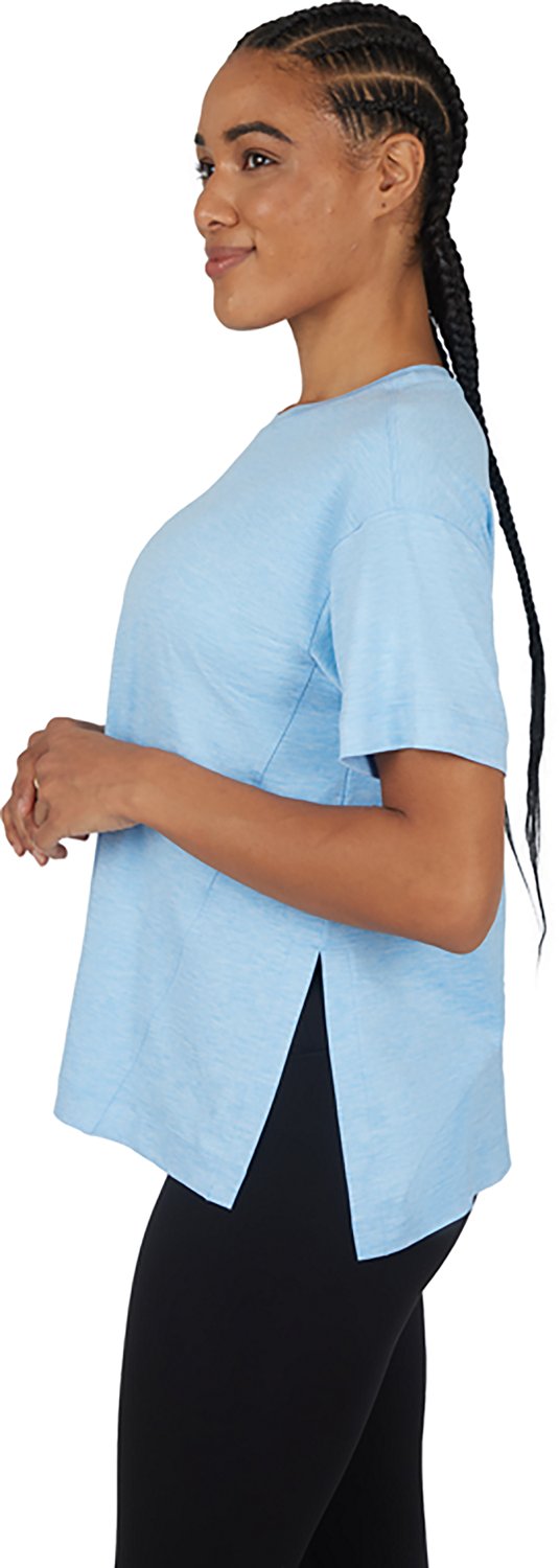 90 Degree By Reflex Women's Super Soft Echo High Low Boxy Meet and Greet Short Sleeve T-shirts 2-Pack - view number 4