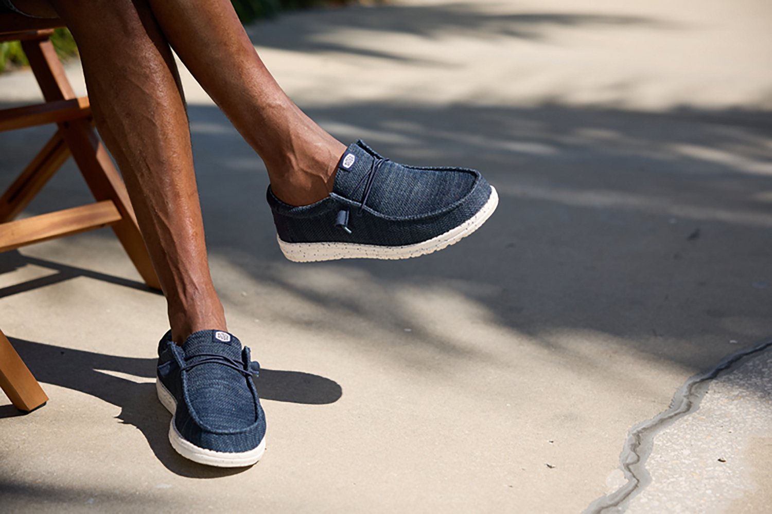 HEYDUDE Mens' Wally Stretch Mesh Shoes - view number 8