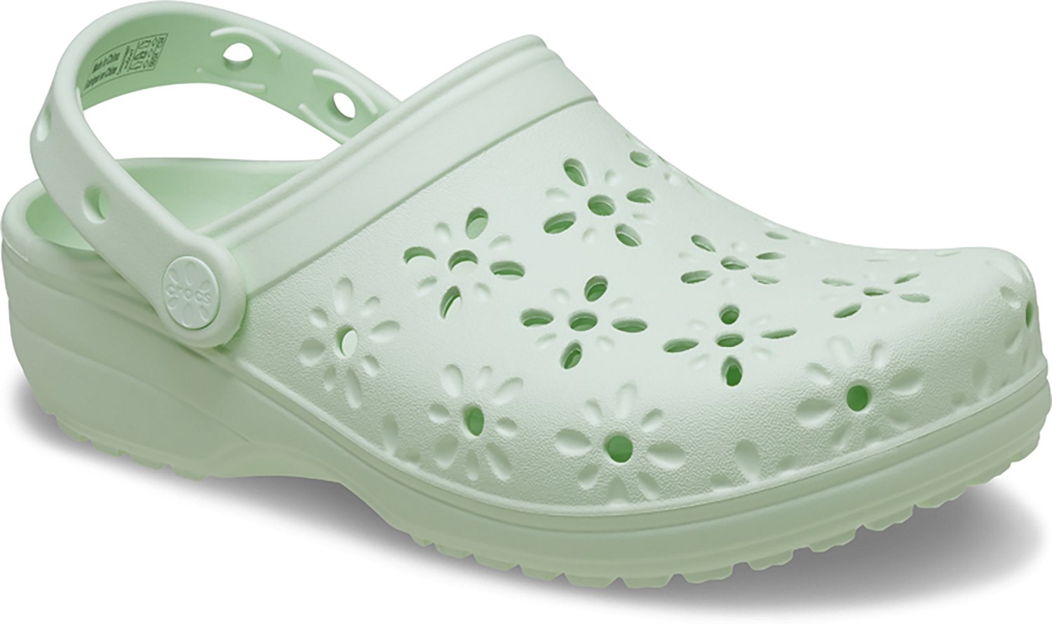 Crocs Adults' Classic Floral Cut Clogs                                                                                           - view number 7