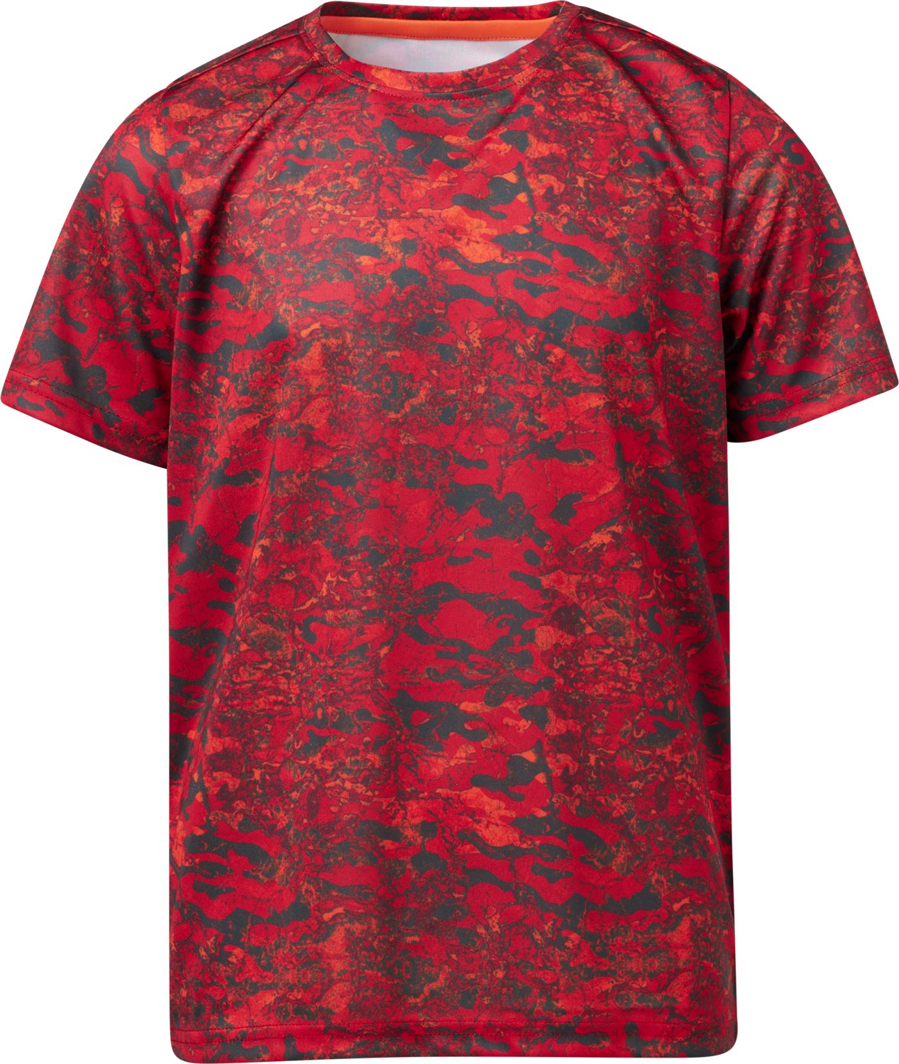 BCG Boys' Training Turbo Camo T-shirt