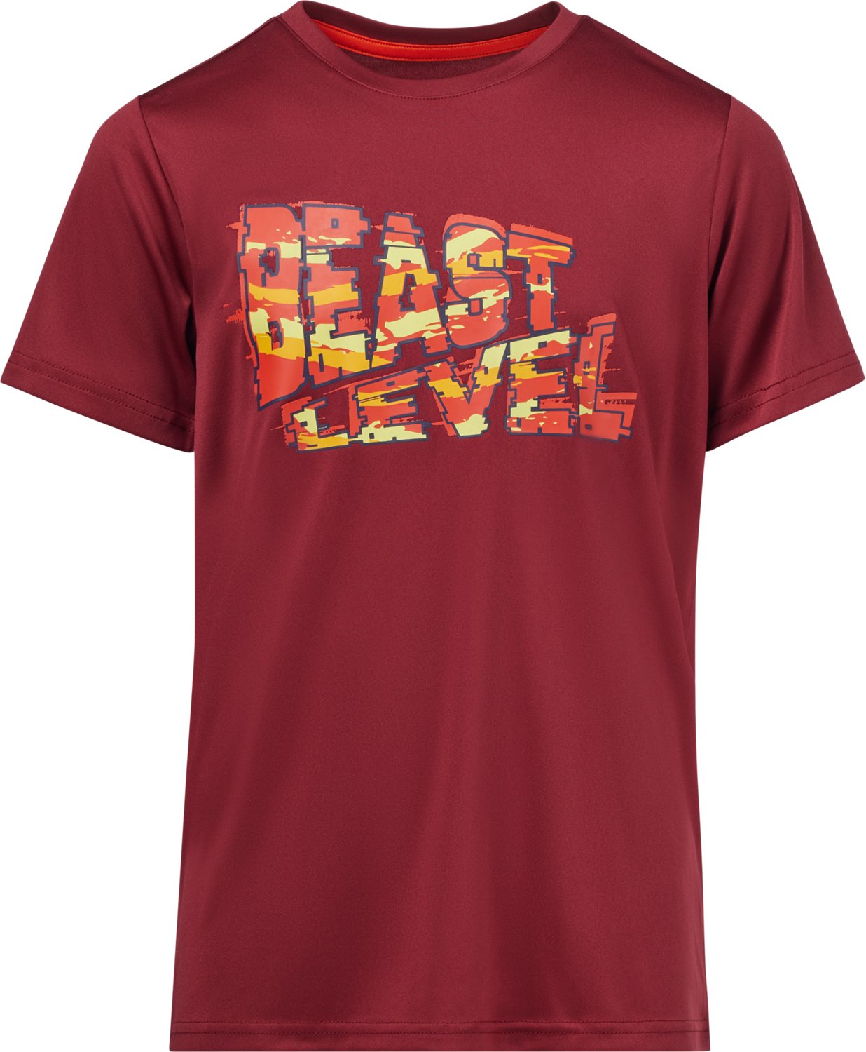 BCG Boys' Beast Level Camo Short Sleeve T-shirt