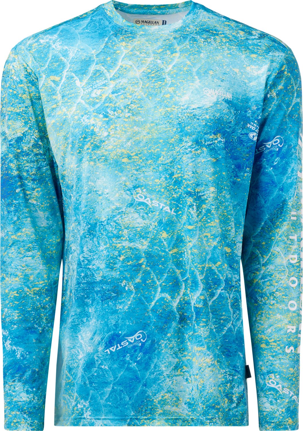 Magellan Outdoors Men's Mossy Oak Coastal Long Sleeve Crew T-shirt - view number 3