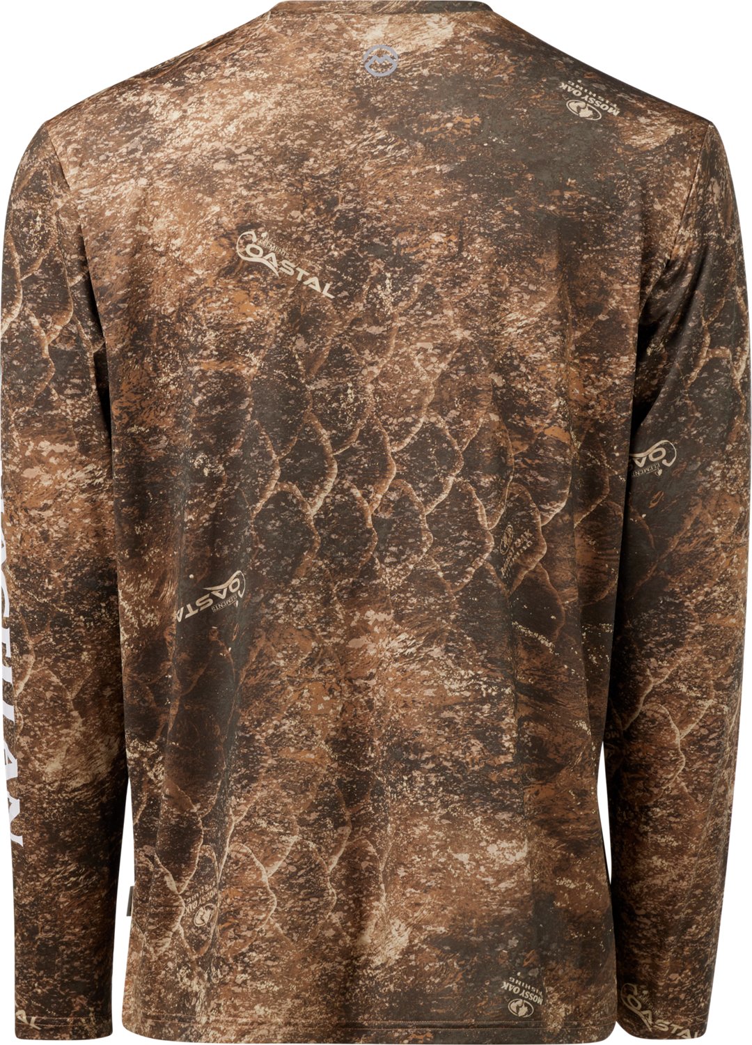 Magellan Outdoors Men's Mossy Oak Coastal Long Sleeve Crew T-shirt - view number 3
