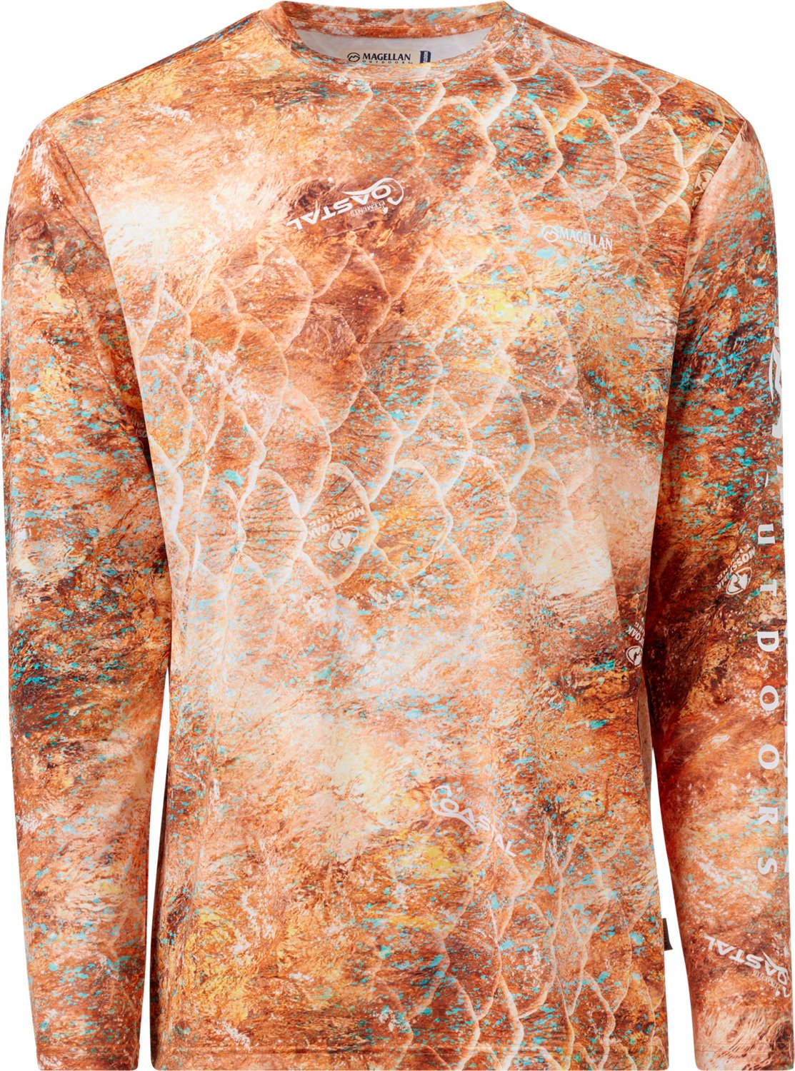 Magellan Outdoors Men's Mossy Oak Coastal Long Sleeve Crew T-shirt - view number 3