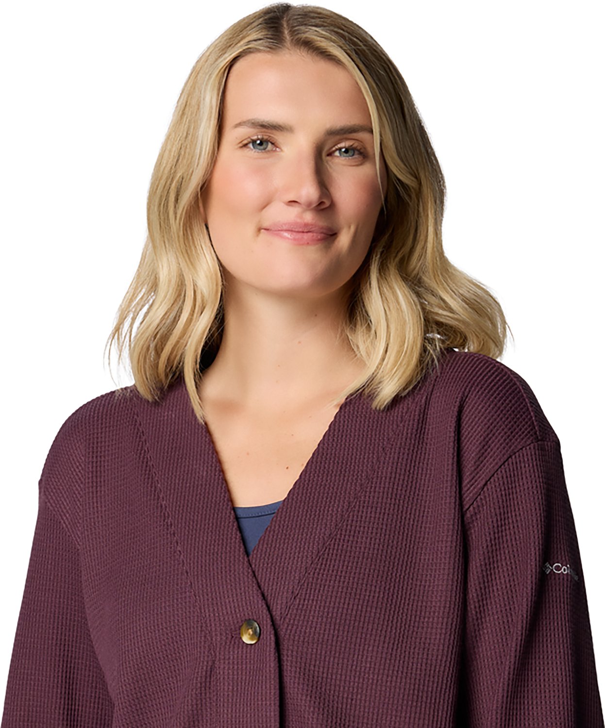 Columbia Sportswear Women's Holly Hideaway Waffle Cardigan - view number 5