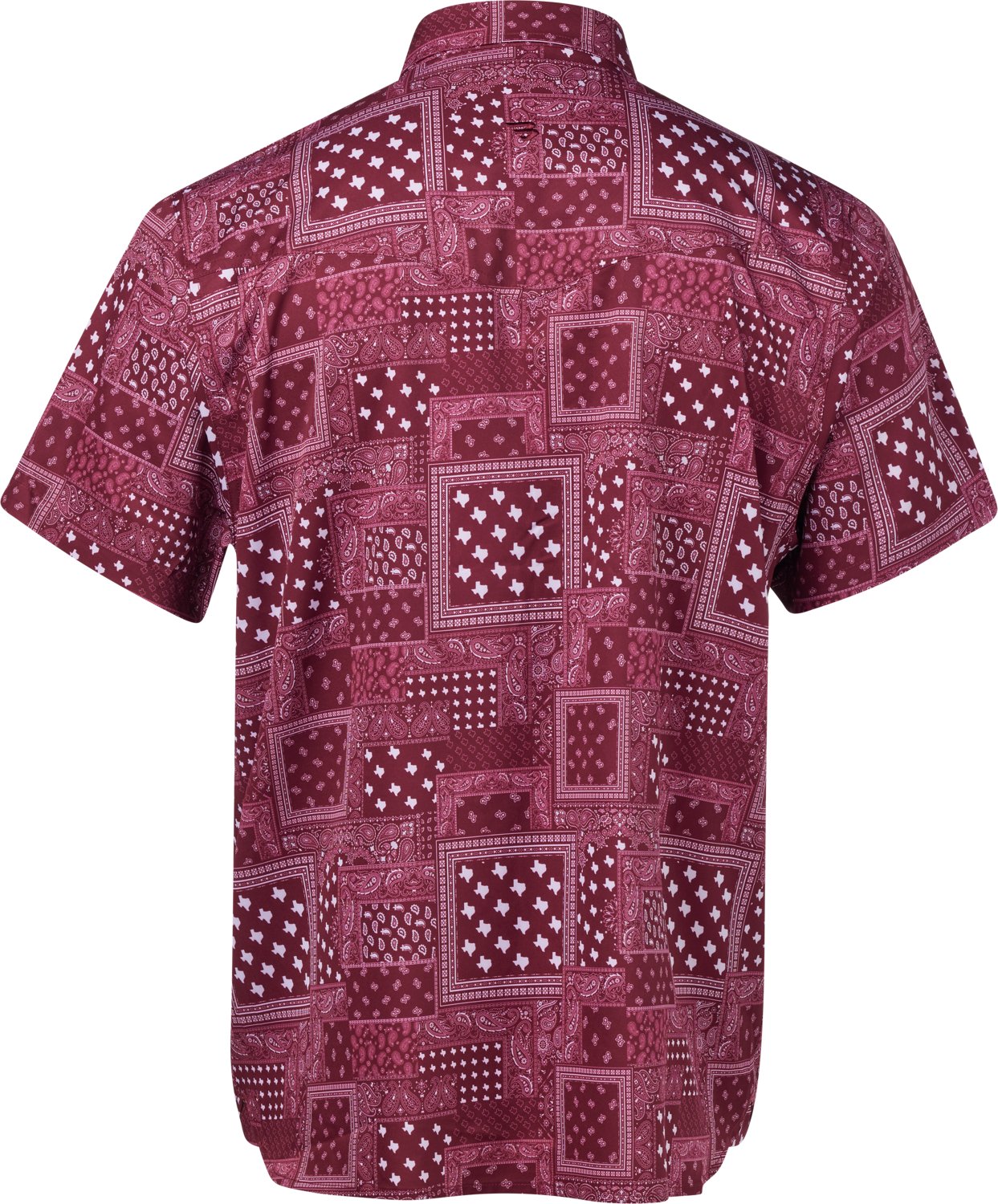 Burlebo Men's Texas Performance Short Sleeve Western Shirt - view number 2