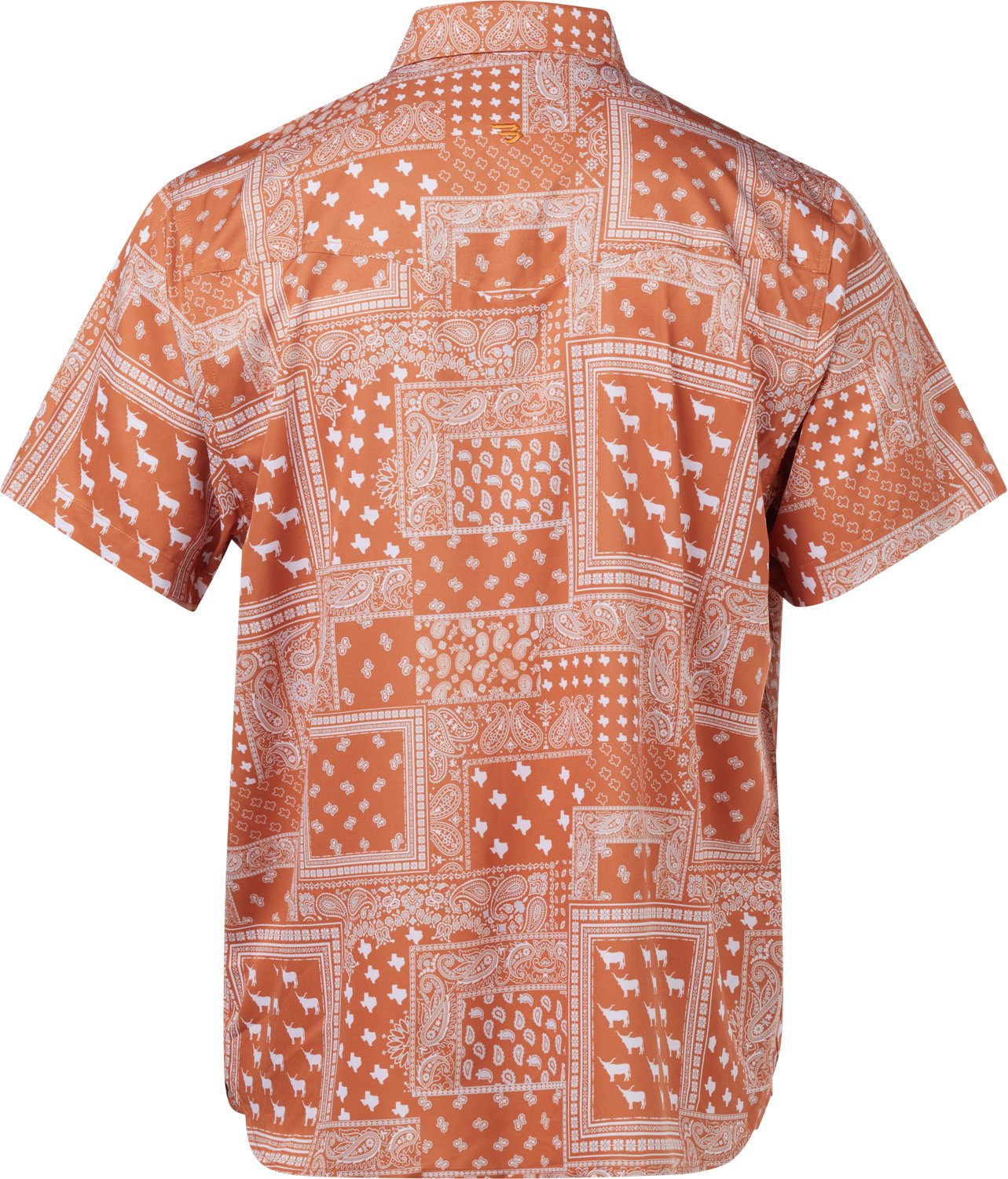 Burlebo Men's Texas Performance Short Sleeve Western Shirt - view number 4