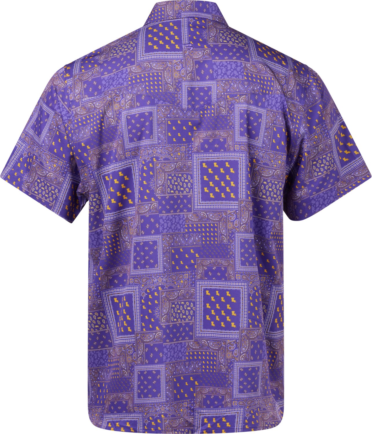 Burlebo Men's Louisiana Performance Short Sleeve Western Shirt - view number 2