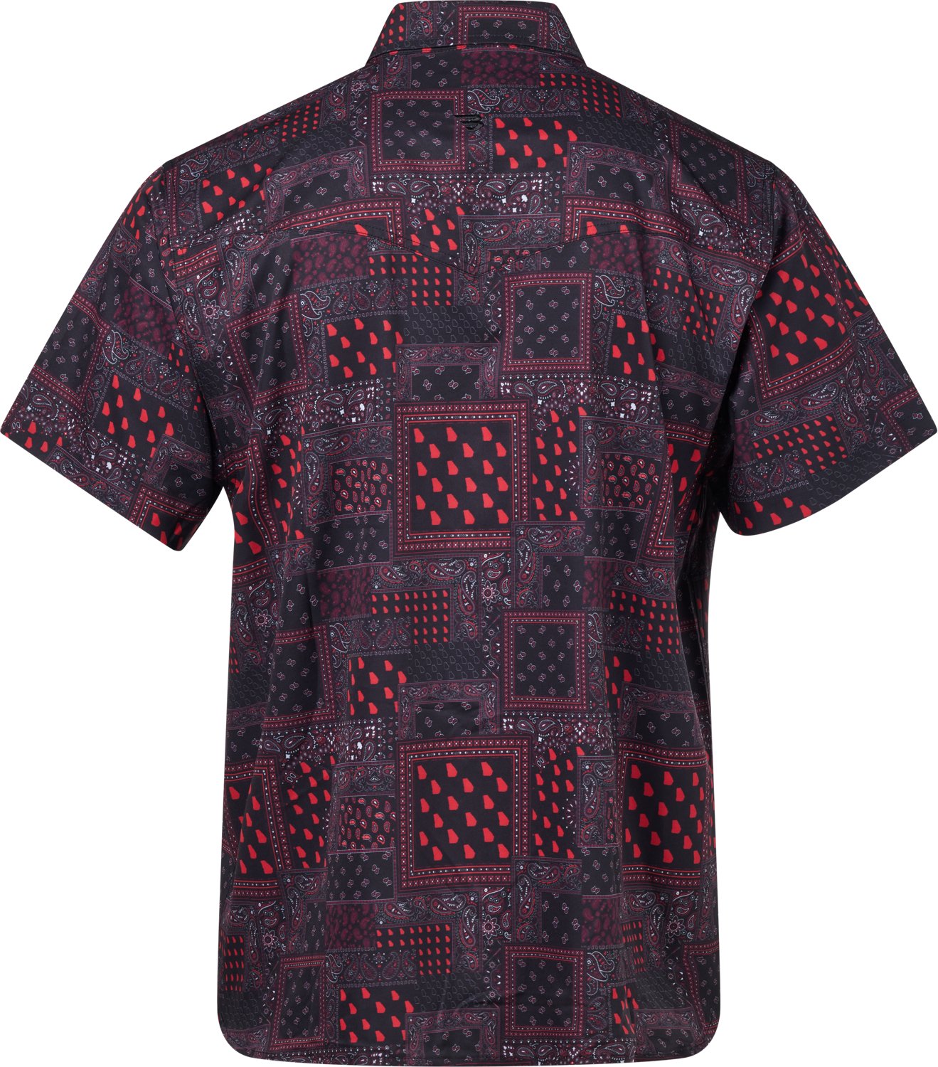 Burlebo Men's Georgia Performance Short Sleeve Western Shirt - view number 2